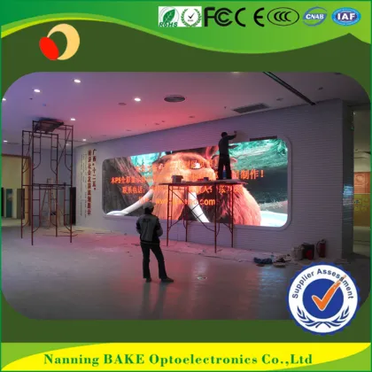 P5 indoor fixed led display 3d led tv