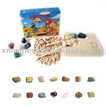 Rock,Mineral & Crystal dig kits,Discovery