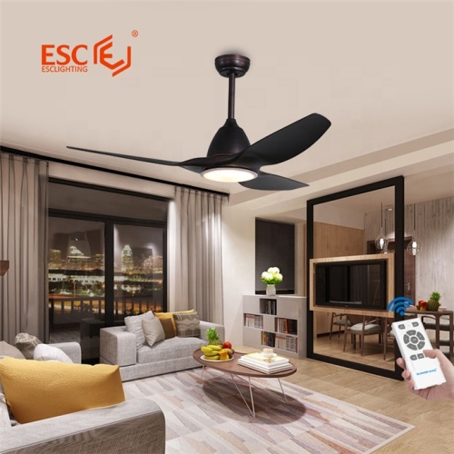 Simple design low noise 3 colors ceiling fan