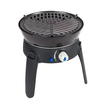 Luxury All-in-One Gas Barbecue with 46cm Large Cooking Surface and Powerful Stainless Steel Burner