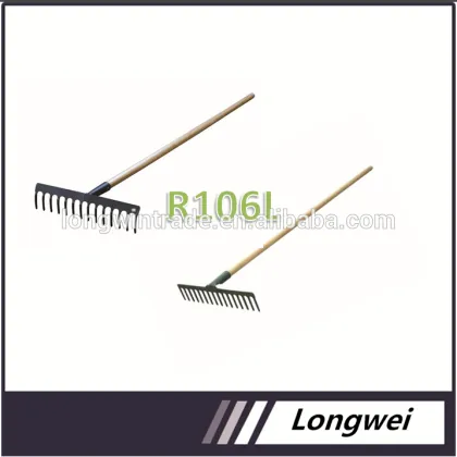 Wood handle Rake 106 Garden tools