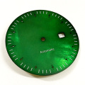 Dial orologio da pomano verde naturale per orologio di lusso