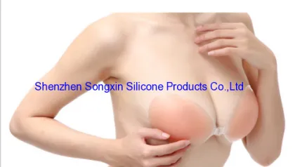 Wholesale - Strapless Backless Invisible Self-adhesive Silicone Breast Bra Pad 4 Cups 