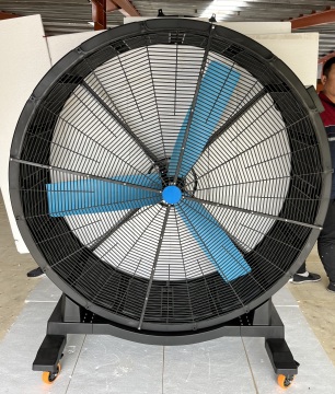 1.5M Diameter Commercial Movable Gym Floor Drum Ventilation Fan