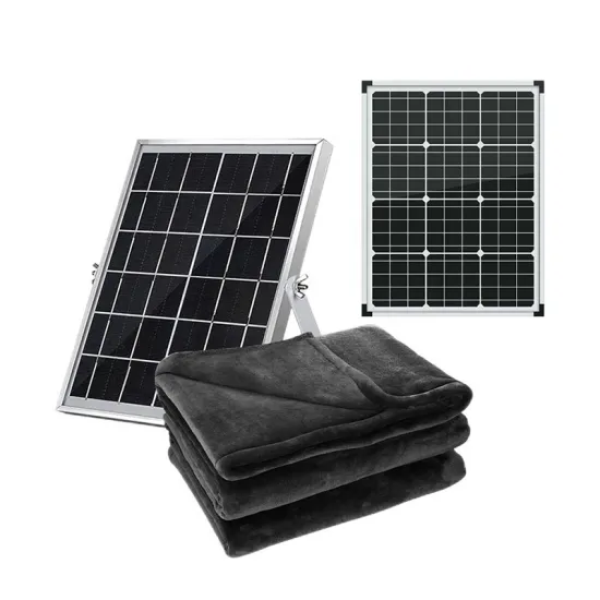12V Electric Car Heated Fleece Blanket with Solar Panel