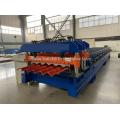 aluminum roof sheet glazed tile roll forming machine