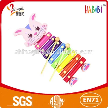 cute rabbits xylophone for child