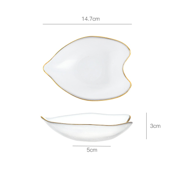 Custom Wholesale Glass Bowl Set Dinnerware Beautiful Glass Cherry Dish tableware