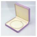 Mikrofaser -PU -Lederquadrat aus Diamond Schmuckschatulle