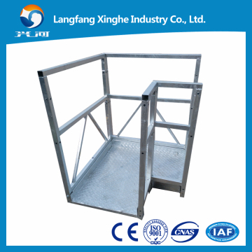 ZLP CE aluminum suspended wier rope platform /Suspended cradle / gondola/ suspension scaffolds