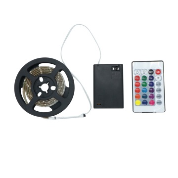 Caixa de bateria 3528 RGB LED Strip