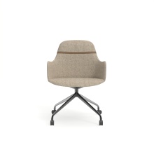 Leather Office Chair with Wheels