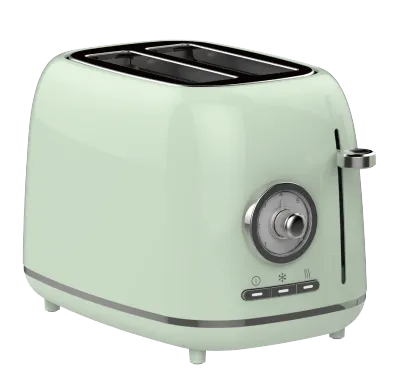 Retro Stainless Steel Bagel and Bread Toaster with Logo