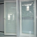 Tempered Low-E Double Glazed Glass With Louvers