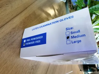 Latex Examination gloves Rubber gloves