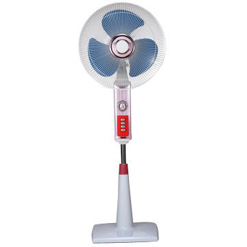 2013 New Designed Emergency Rechargeable Fan with Light