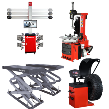 Karjoys Vehicle Equipment: Hydraulic Lift, Alignment, and Tire Service Combo