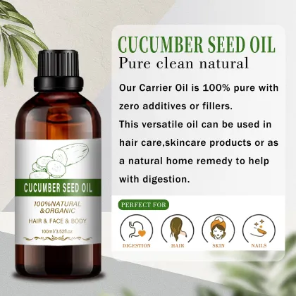 cold pressed cucumber seed oil Cucumber seed oil