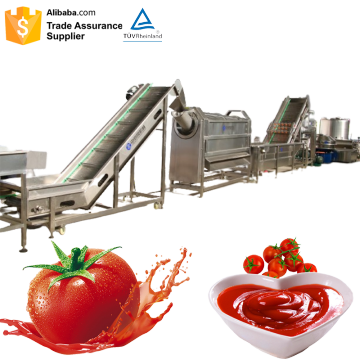 Commercial Small Scale Tomato Sauce and Ketchup Production Machine Line for Tomato Paste