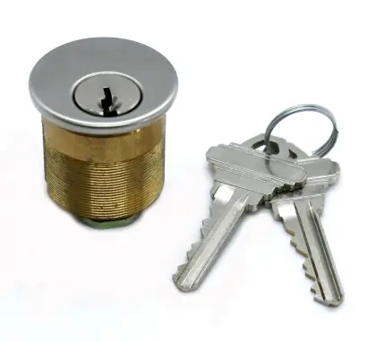American Standard Mortised Round Door Lock Cylinder