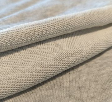 cvc flannel knit fabric