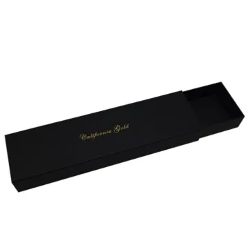 Black drawer custom hair extension boxes