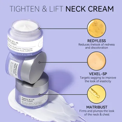 Custom Neck Cream for Fine Lines - Beauty Neck Firming Moisturizer