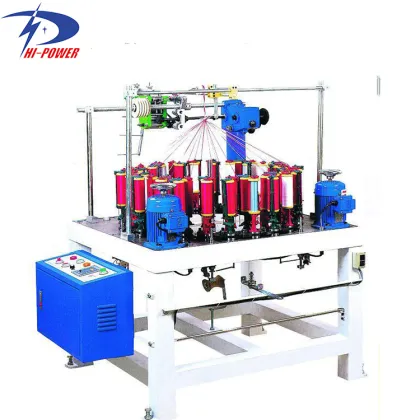 China Braiding Machine Suppliersround Shoelace Braiding Machine