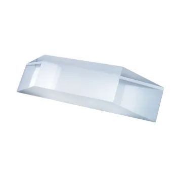 Optical Fused Silica Trapezoid Prism and Dove Prisms with Reflective Coating