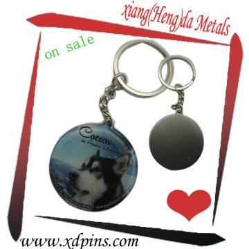 custom metal promotional keychain for sale