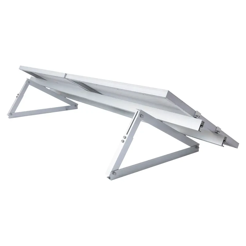 Adjustable Triangle Flat Roof Solar Mounting System