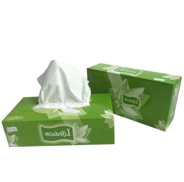 Soft and skin-friendly boxed facial tissue