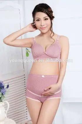 IK121 Breastfeeding Bra Women's cotton gathered pregnant women bra factory outlet