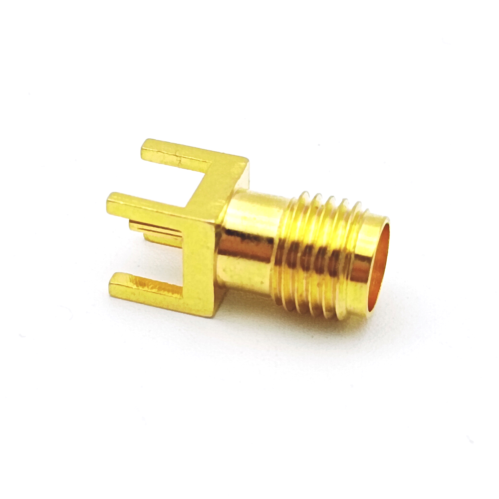 Male Female SMA RF Coaxial PCB Mount Connector