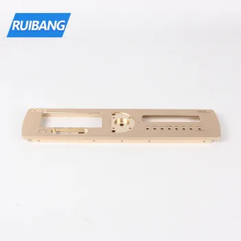 Custom precision aluminum amplifier accessories panel cnc al high end front panel