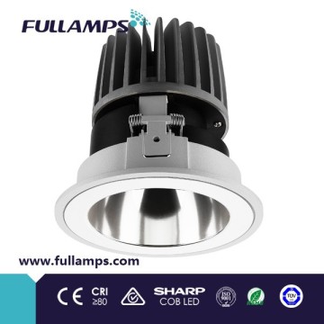Fullamps good quality 18W Base commercail & architectura Original Sharp COB LEDl Downlight with CE & RoHS China supplier