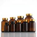 medicine/tablet/pill/capsule/health food amber glass bottle