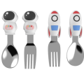 Nova Chegada Silicone Bebê LED Weaning ToDdler Utensils