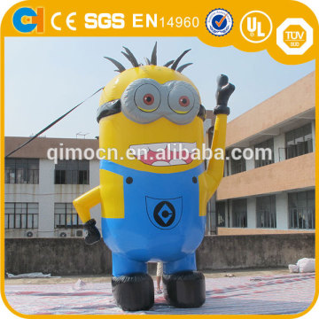 Giant inflatable minions despicable me cartoon , cheap advertising inflatable minion model