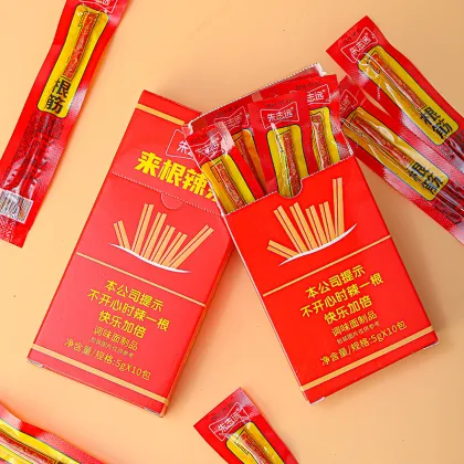 Box Spicy Sticks Snacks