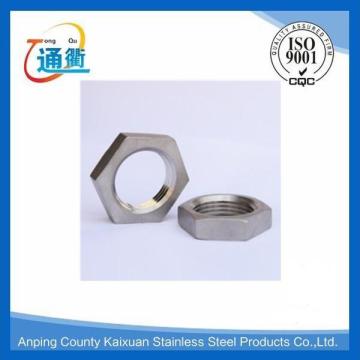 casting female threaded stainless steel water pipe lock nut