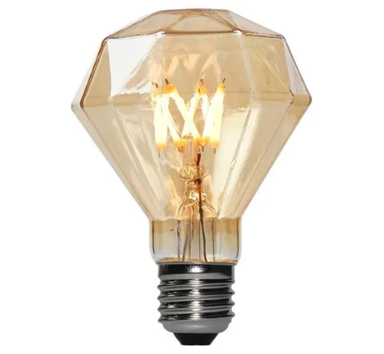 D80 diamond series LED edison light bulb