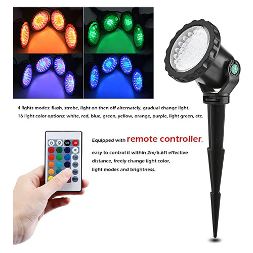 Remote Control 16 Warna Mengubah Sorotan LED RGB