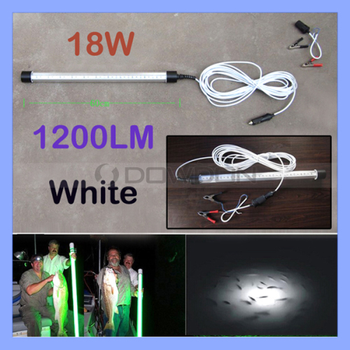 1200 Lumens 12V Underwater Fishing Light Night Boat Lure Lamp