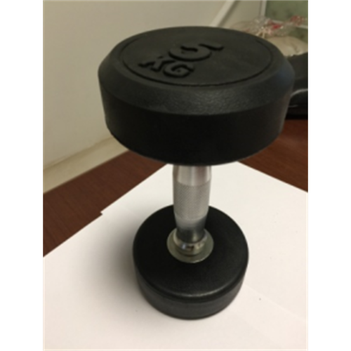 ປະຕູຫົວກົມທີ່ປົກຫຸ້ມດ້ວຍອຸປະກອນອອກກໍາລັງກາຍ dumbbell