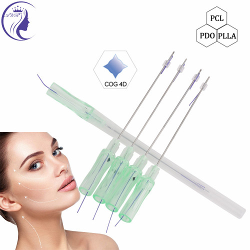 Polycaprolactone v lifting suture face lifting thread PCL