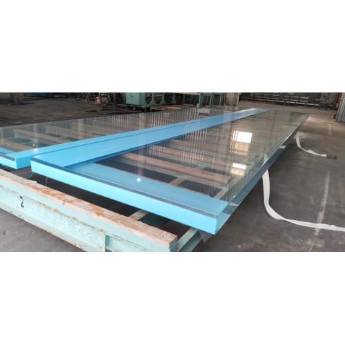 Acrylic window for container swimming pool