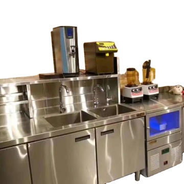 All Set Bubble Tea Equipment: Bar Milk Tea Counter for Sale