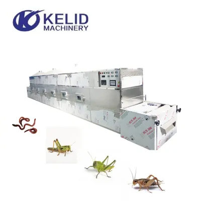 Industrial Microwave Drying Oven for Larva, Grasshopper, and Locust
