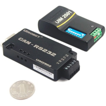 UIM2502 RS232-CAN2.0 محول بروتوكول التحكم في العزل الإلكتروني